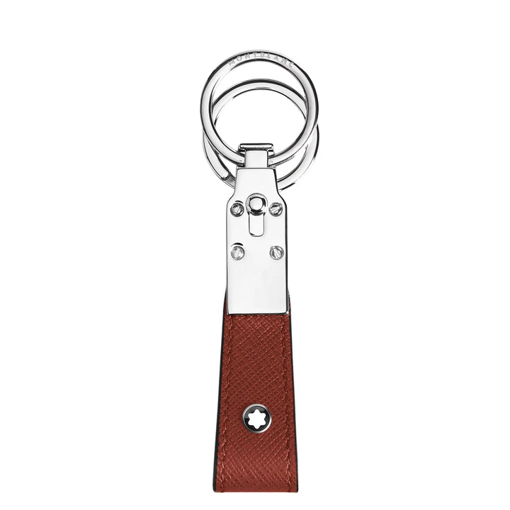 Montblanc portachiavi pelle Sartorial quercia rossa 223071