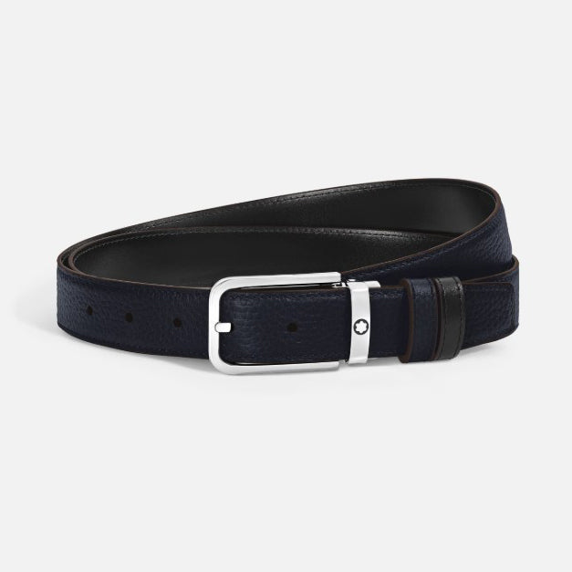 Montblanc cintura reversibile Meisterstück pelle sartorial 30 mm 223411