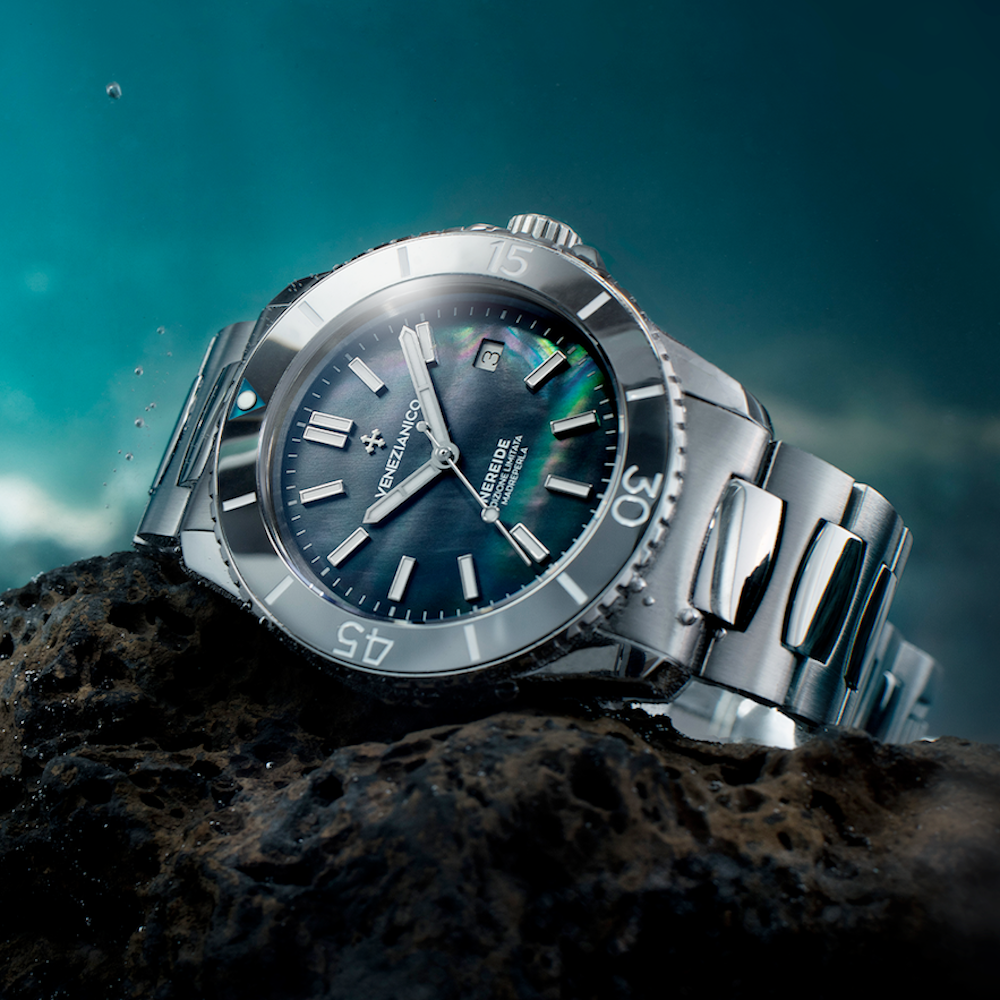 Venezianico Nereide Tungsteno - Edizione Limitata Madreperla