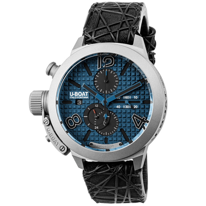 U-BOAT orologio Classico 45 Titanium Tungsten Blue 45mm blu automatico titanio 3003