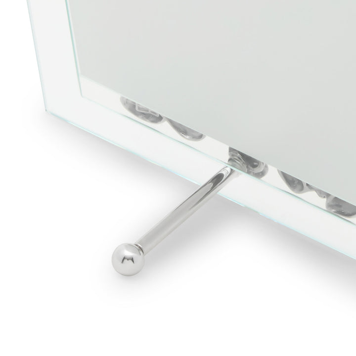 Giovanni Raspini Anemone Light Frame – Rahmen aus Silber und geschliffenem Glas – 02389