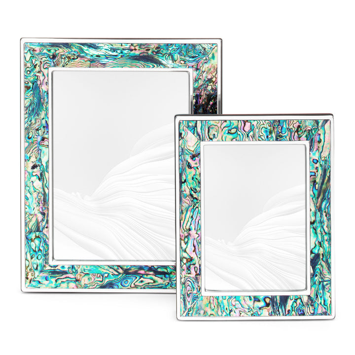 Giovanni Raspini Medium Abalone Frame - Cadre argent et abalone - 02402