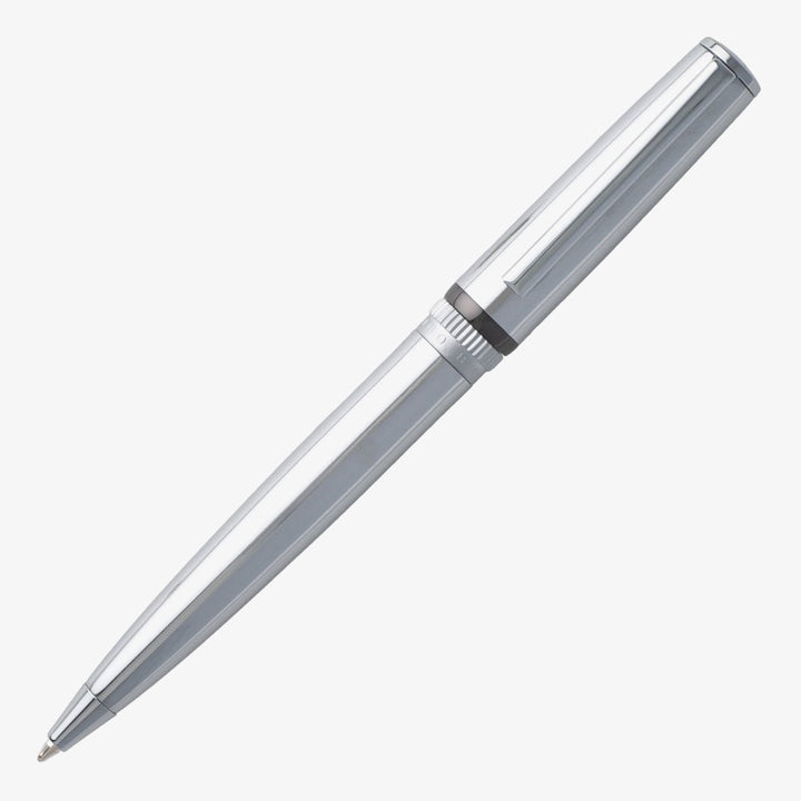 Hugo Boss Ballpoint Pen Gear Metal Chrome HSN9674B