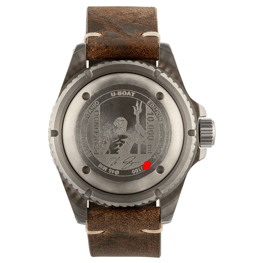 U-BOAT orologio Profondo 10000 MT Limited Edition 100pz ref. 3600