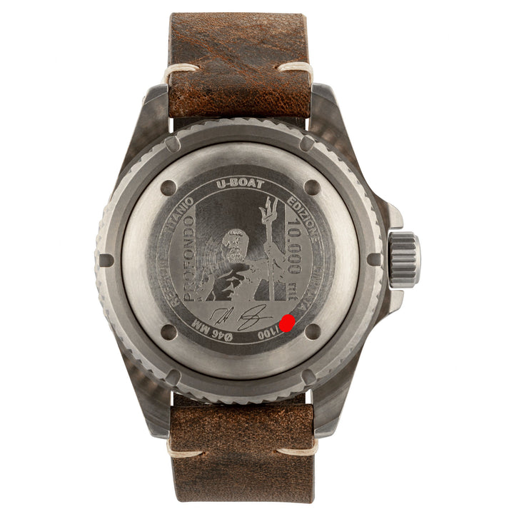 U-BOAT orologio Profondo 10000 MT Limited Edition 100pz ref. 3600