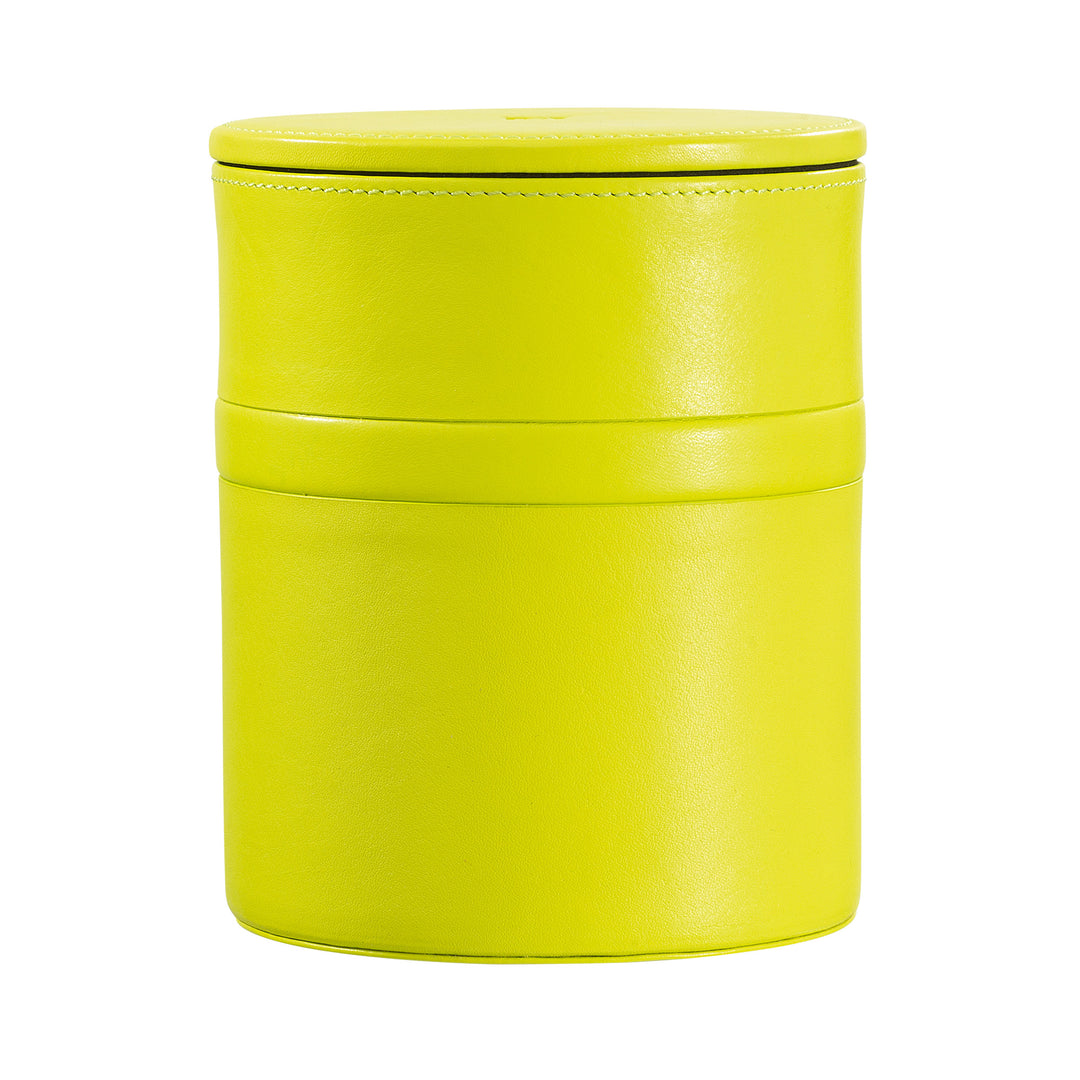 DUDU Barattolo con Coperchio di Design da Casa da Scrivania Ufficio 11x14cm, Portaoggetti Multicolore Svuotatasche Versatile