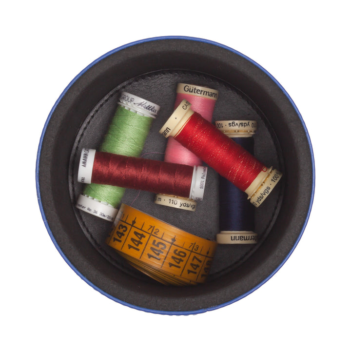 DUDU Barattolo con Coperchio di Design da Casa da Scrivania Ufficio 11x14cm, Portaoggetti Multicolore Svuotatasche Versatile