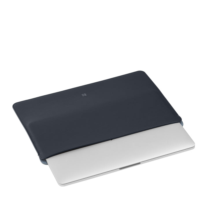 DUDU 13 Zoll PC-Hülle aus weichem Leder, bunte Schutzhülle für Laptop, Notebook, MacBook 13 Zoll, zweifarbig, schlankes Design