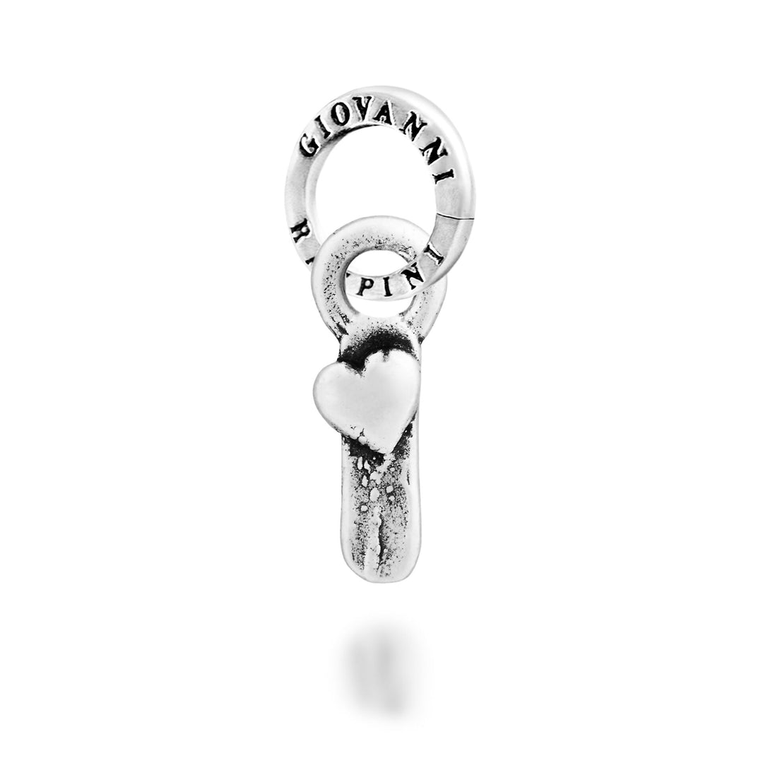 Giovanni Raspini Charm "I" Cuoricino - Charm in Argento - 12785