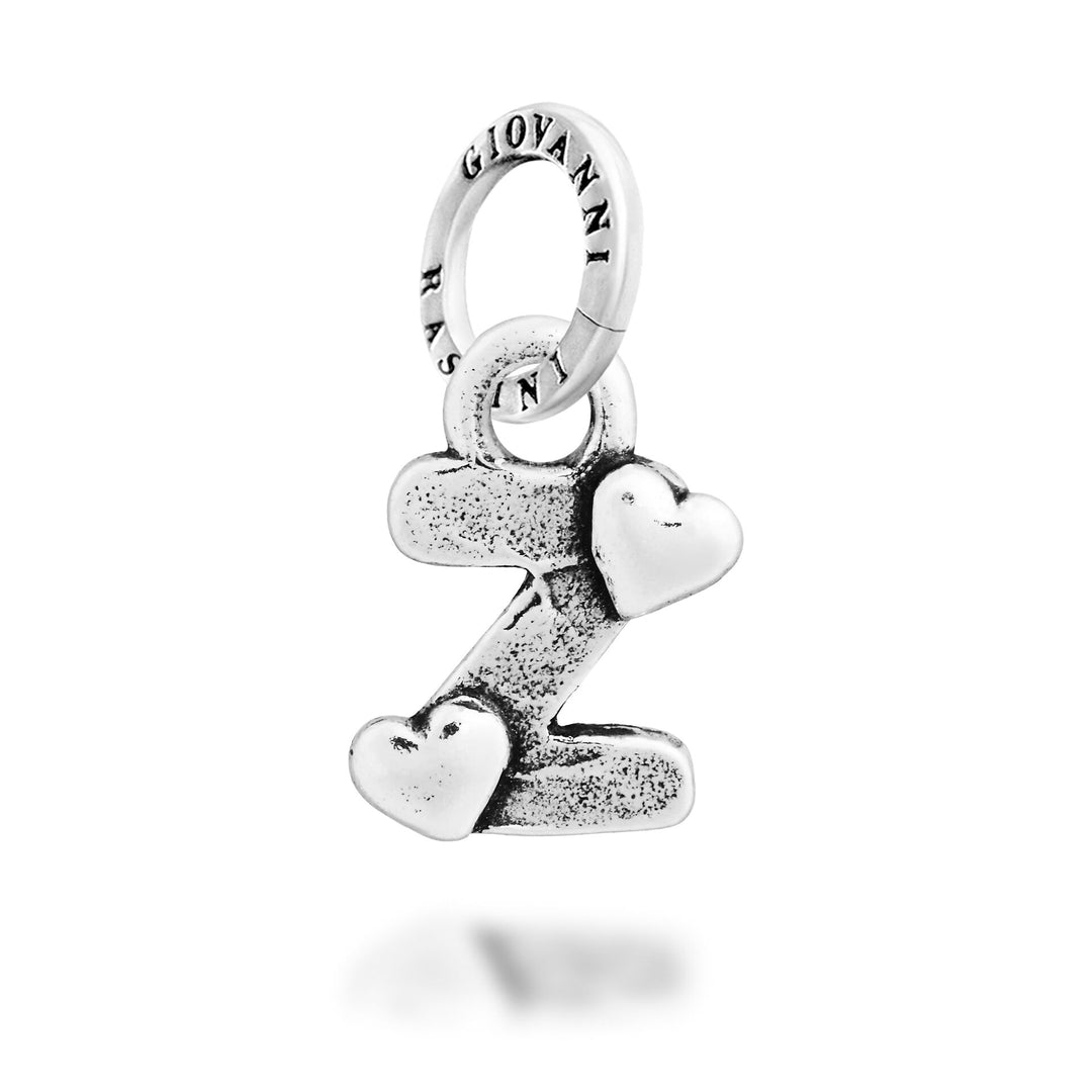 Giovanni Raspini Charm „Z“ Little Hearts – Silber Charm – 12802
