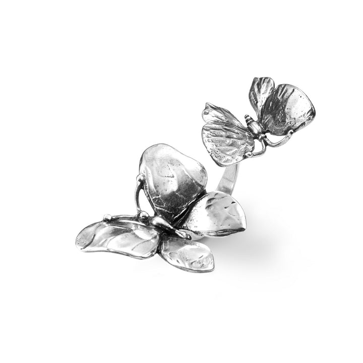 Giovanni Raspini anello due farfalle argento 925 9800