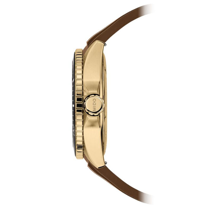 Mido orologio Ocean Star GMT 44mm nero automatico acciaio finitura PVD oro giallo M026.629.37.291.00