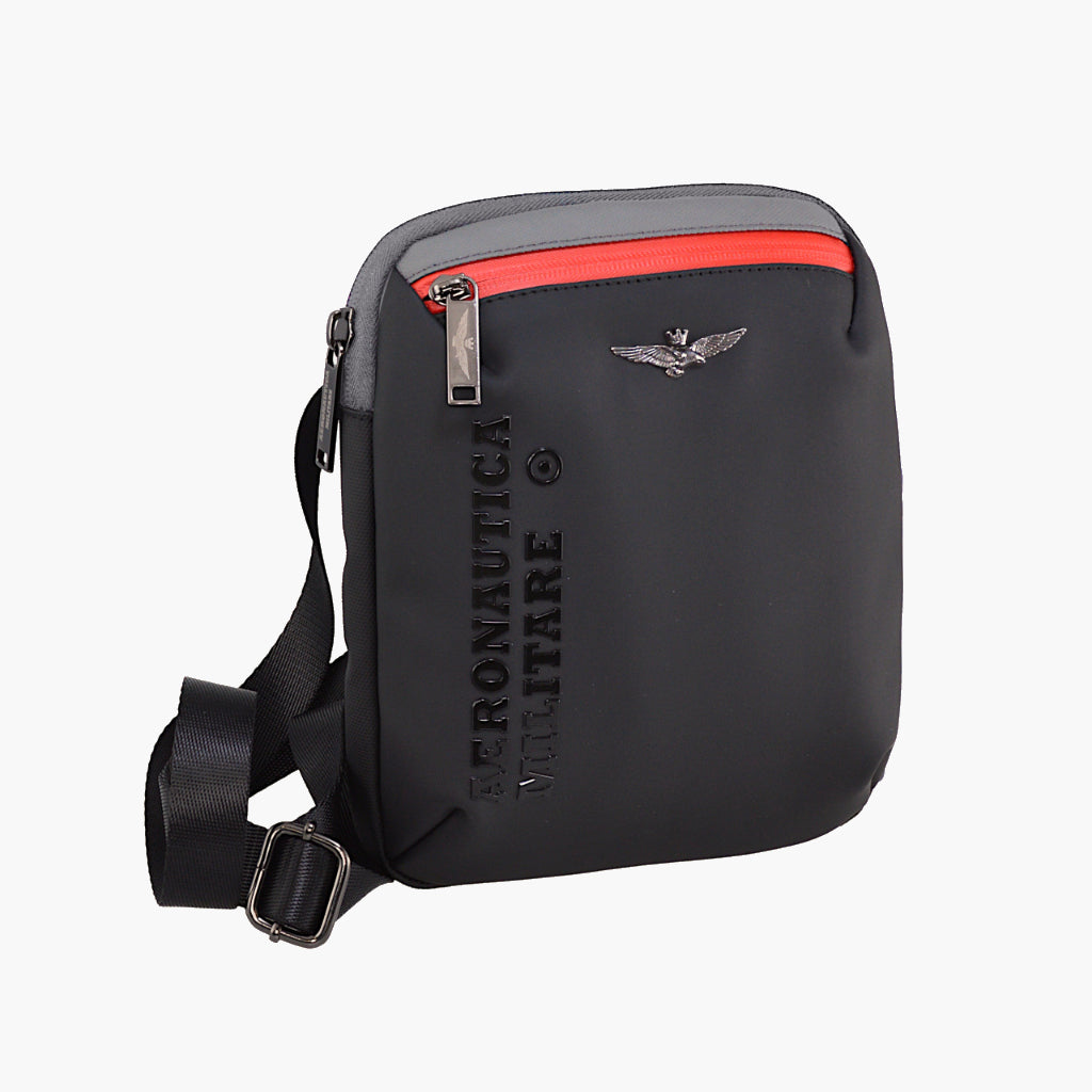 Aeronautica Militare Tracolla piccola linea Helix AM481-NEGR
