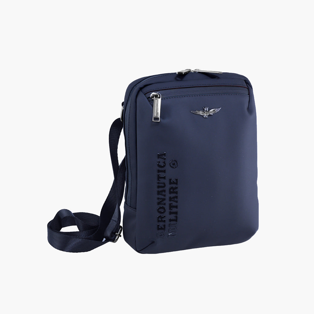 Aeronautica Militare Tracolla porta Tablet linea Helix AM482-BL