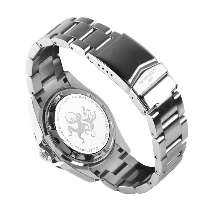 Lorenz orologio Tako 43mm nero automatico acciaio 030254PP