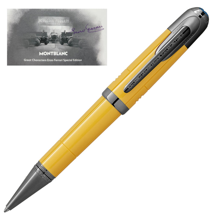 Montblanc sfera Great Characters Enzo Ferrari Special Edition Giallo Modena 130663