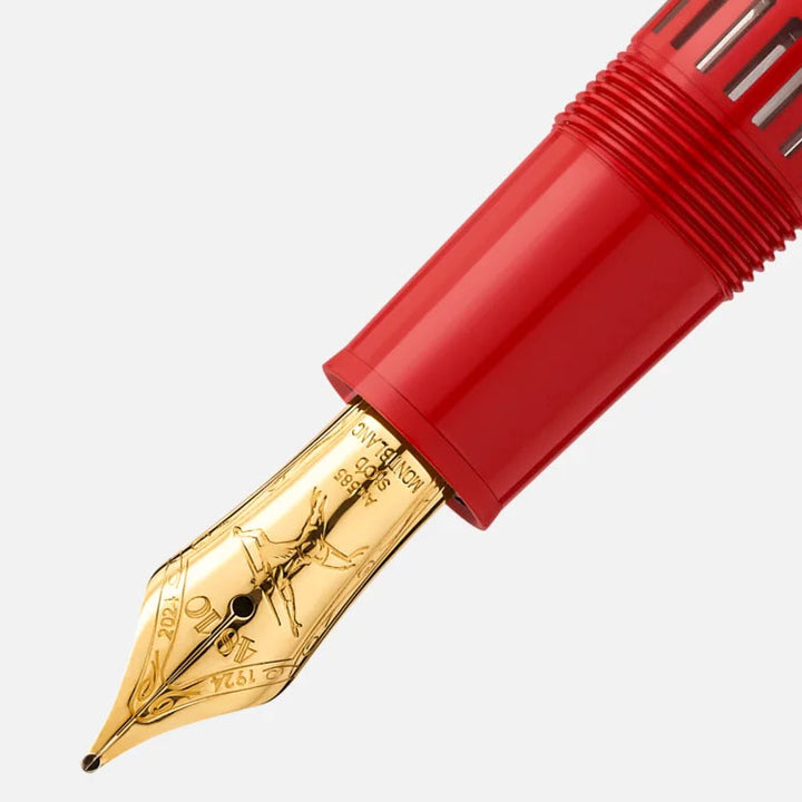Montblanc stilografica Meisterstück X Olympic Heritage Paris 1924 Legrand punta M 131359