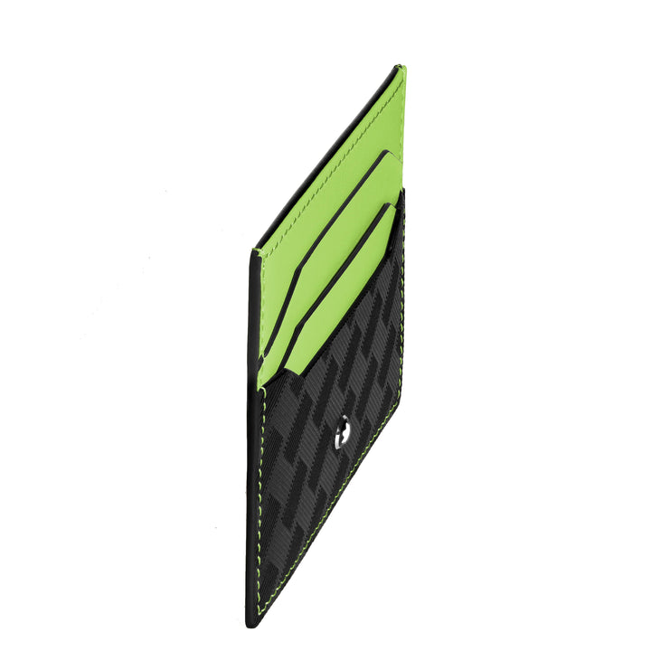 Montblanc porta carte 6 scomparti Extreme 3.0 nero/lime 199418