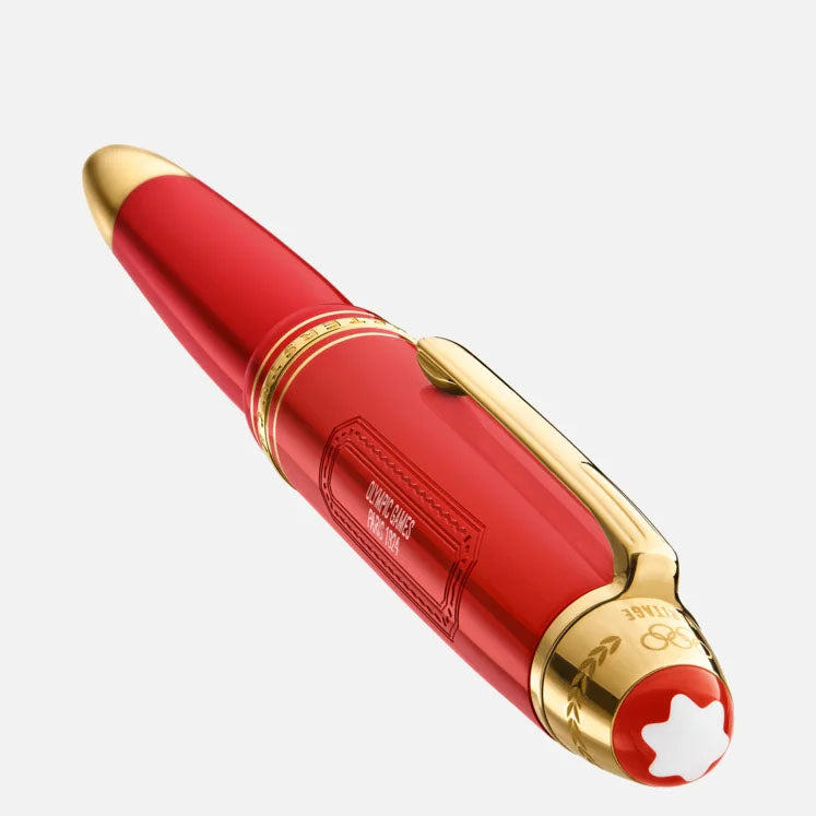Montblanc stilografica Meisterstück X Olympic Heritage Paris 1924 Legrand punta M 131359