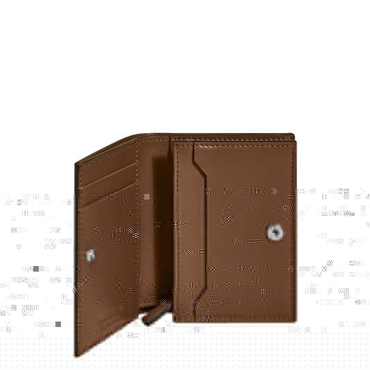 Montblanc portafoglio continental nano Soft marrone 198753