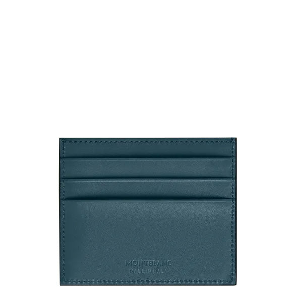 Montblanc porta carte 6 scomparti Extreme 3.0 Blu Cipro 198847