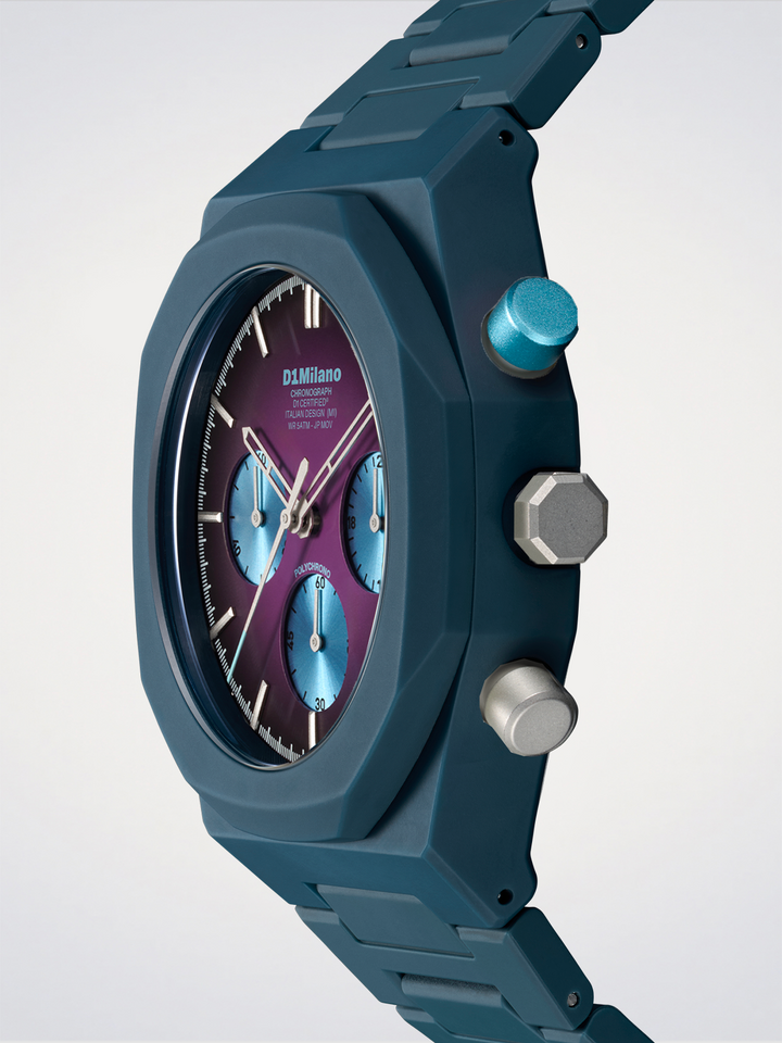 D1 Milano Blue Spectrum Orologio Polychrono 40,5 mm D1-PHBJ20