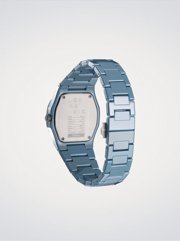 D1 Milano Pure Blue Ceramica 37 mm D1-CEBU05