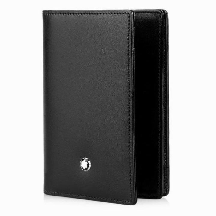 Montblanc porta carte Meisterstück 4 scomparti nero 198321