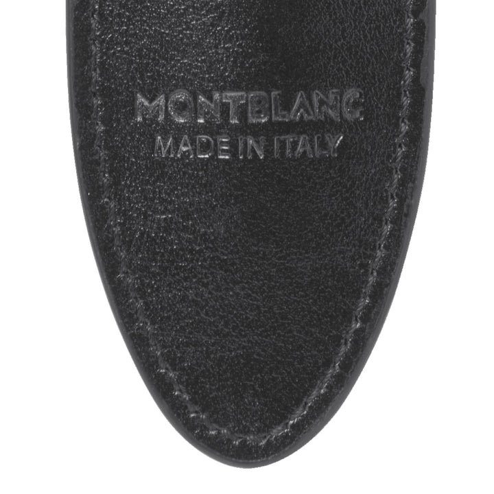 Montblanc astuccio per 1 strumento da scrittura Meisterstück nero 198338