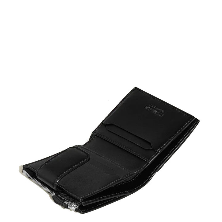 Montblanc portafoglio soft mini 6 scomparti nero 198749