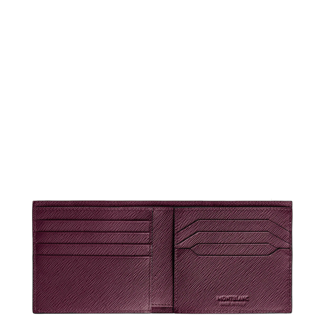 Montblanc portafoglio 8 scomparti Sartorial multi lime/cassis 199356