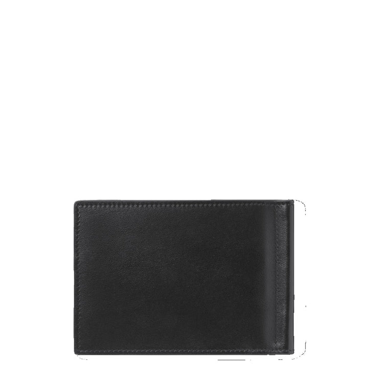Montblanc Portafoglio Meisterstück 6 scomparti con fermasoldi nero 198313