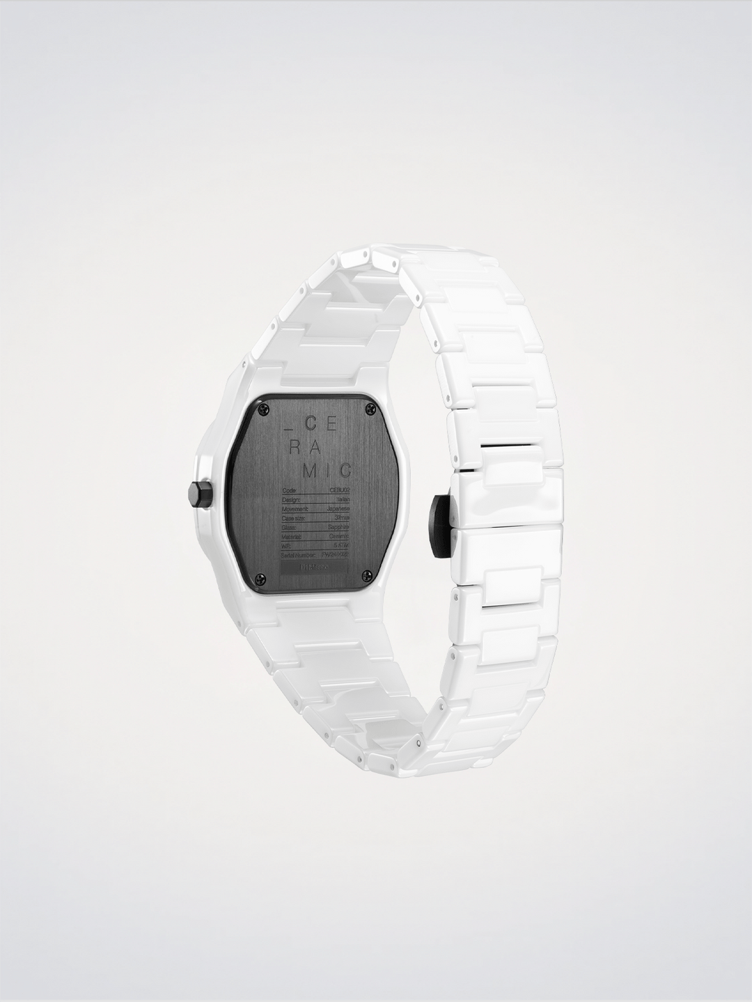 D1 Milano Pure White Ceramica 37 mm D1-CEBU02