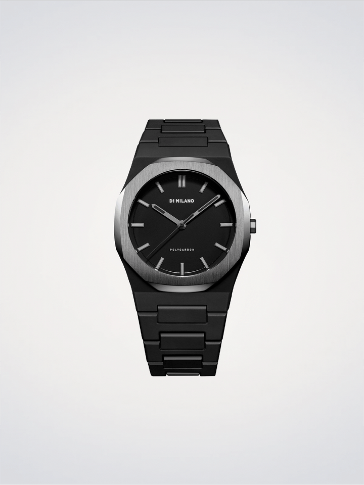 D1 Milano Space Grey Polycarbon 40,5 mm D1-PCBJ13