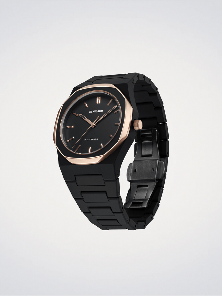 D1 Milano Black Mesh Polycarbon 40,5mm D1-PCBJ35