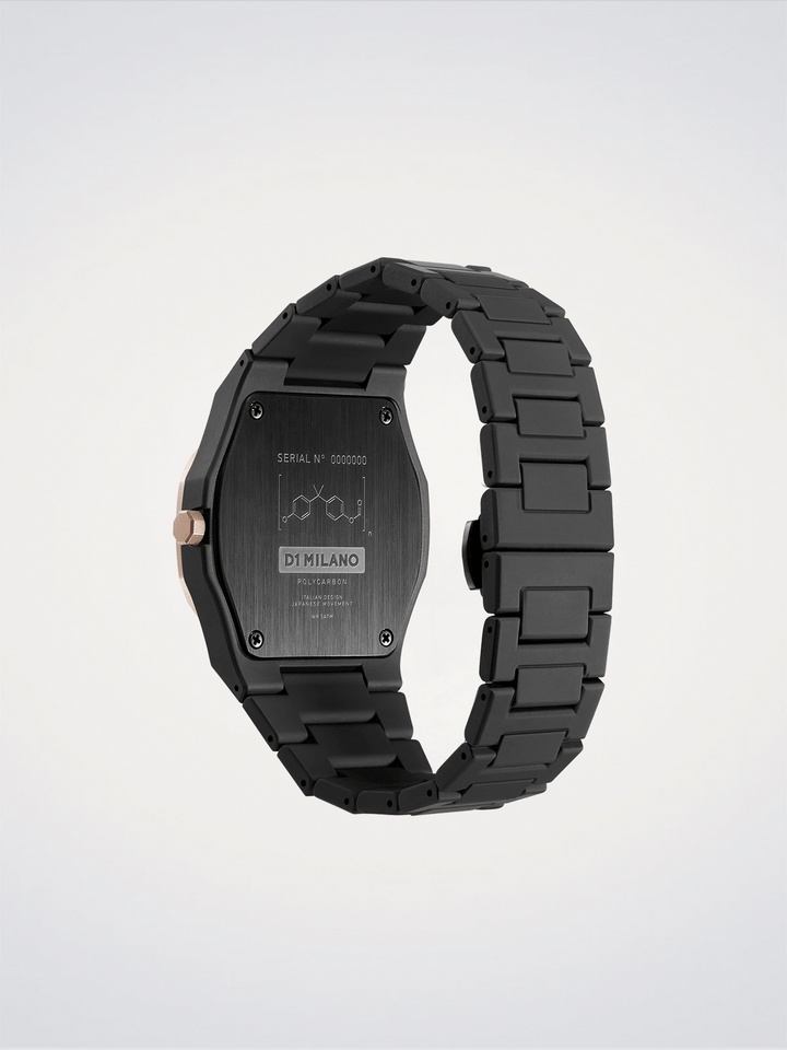 D1 Milano Black Mesh Polycarbon 40,5mm D1-PCBJ35