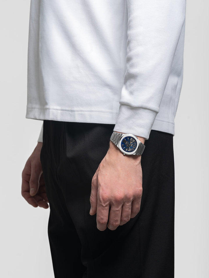 D1 Milano Carbon Reef Orologio Ultra Thin 39 mm D1-UHBJ04