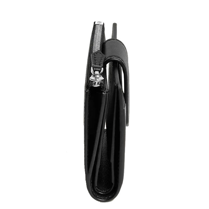Montblanc portafoglio soft mini 6 scomparti nero 198749