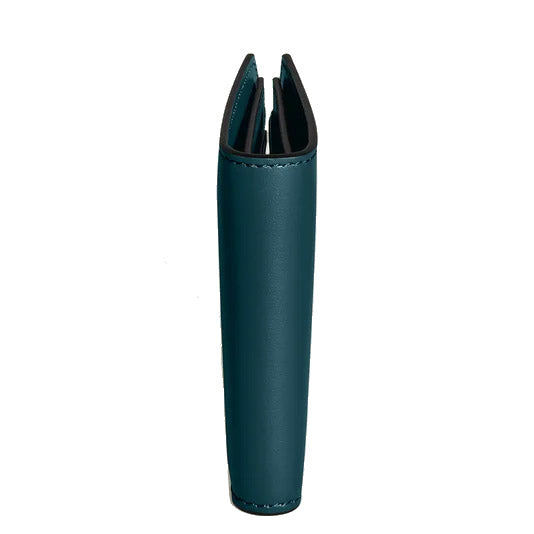 Montblanc portafoglio 6 scomparti Soft blu legion 198743