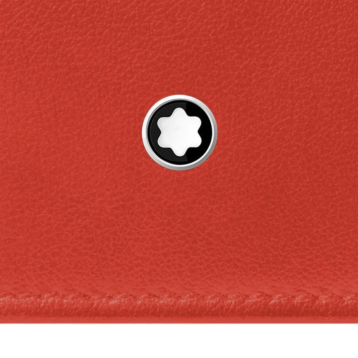 Montblanc portafoglio Soft Continental nano corallo 198009