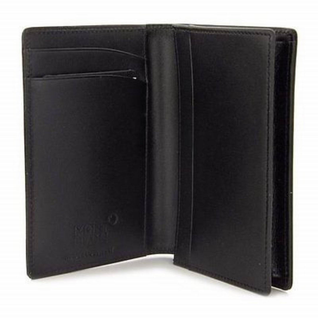 Montblanc porta carte Meisterstück 4 scomparti nero 198321