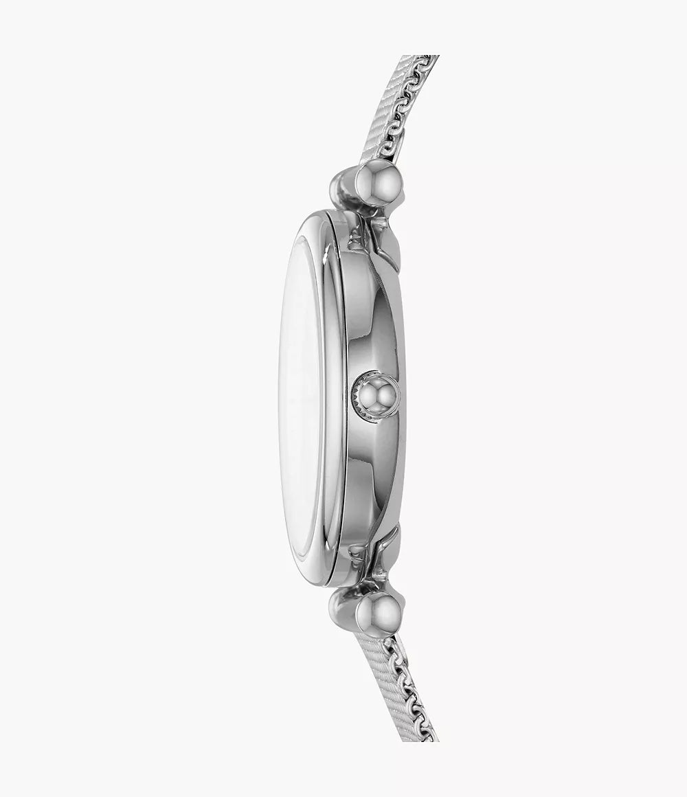 Fossil orologio Carlie Mini Mini 28mm madreperla quarzo acciaio ES4432