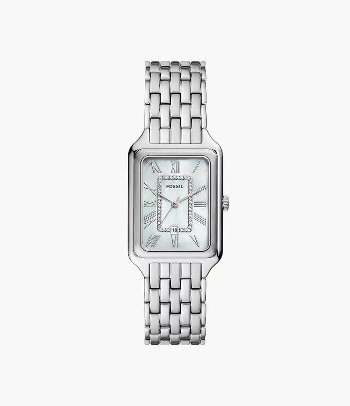 Fossil orologio Raquel 26mm madreperla quarzo acciaio ES5306