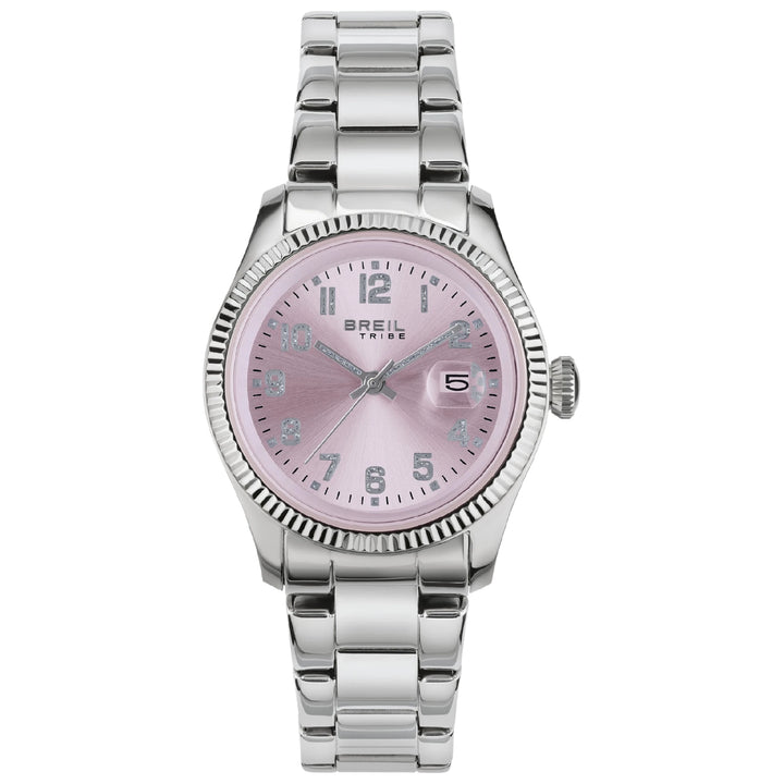 Breil orologio Classic Elegance 30mm rosa quarzo acciaio EW0627