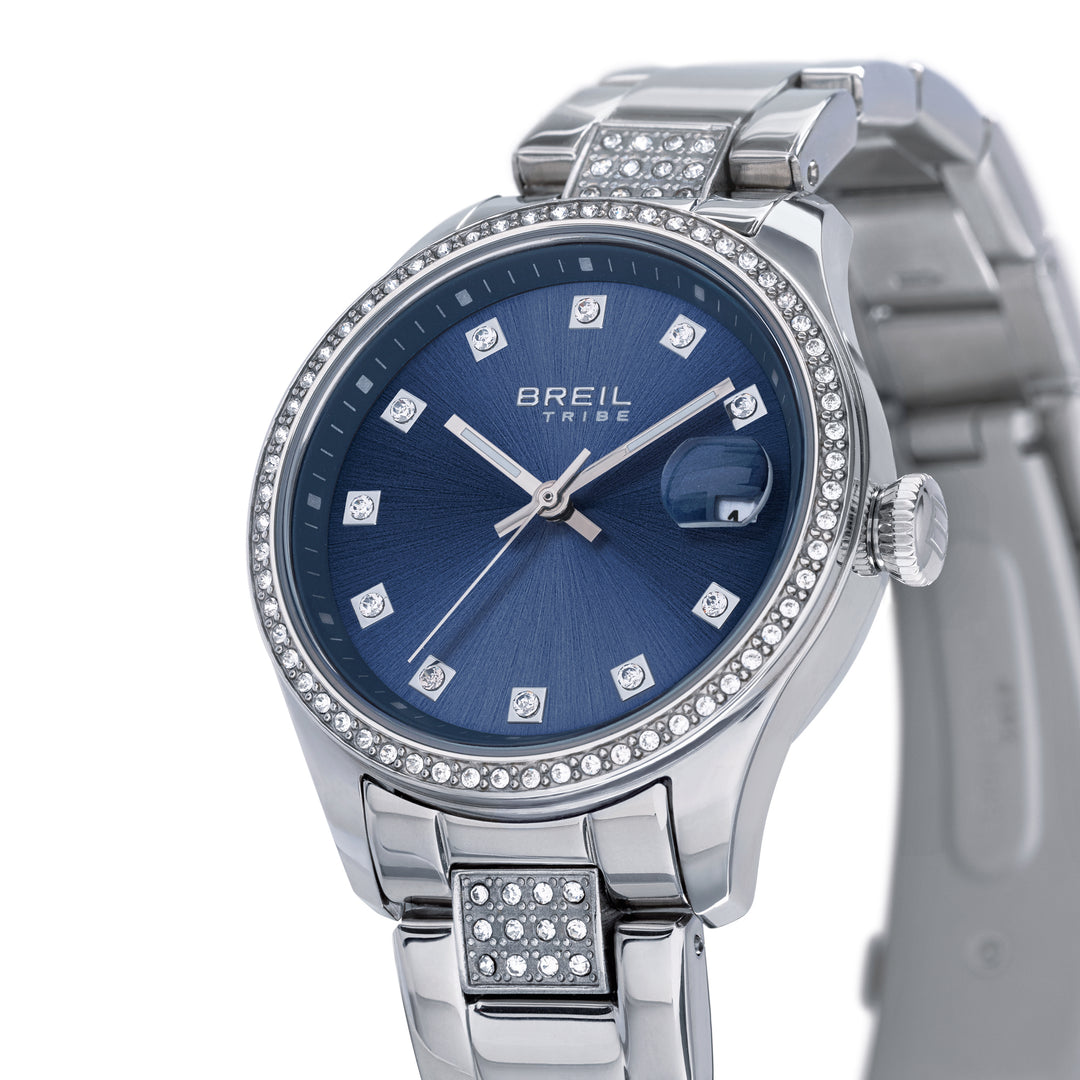 Breil orologio Classic Elegance 32mm blu quarzo acciaio EW0723