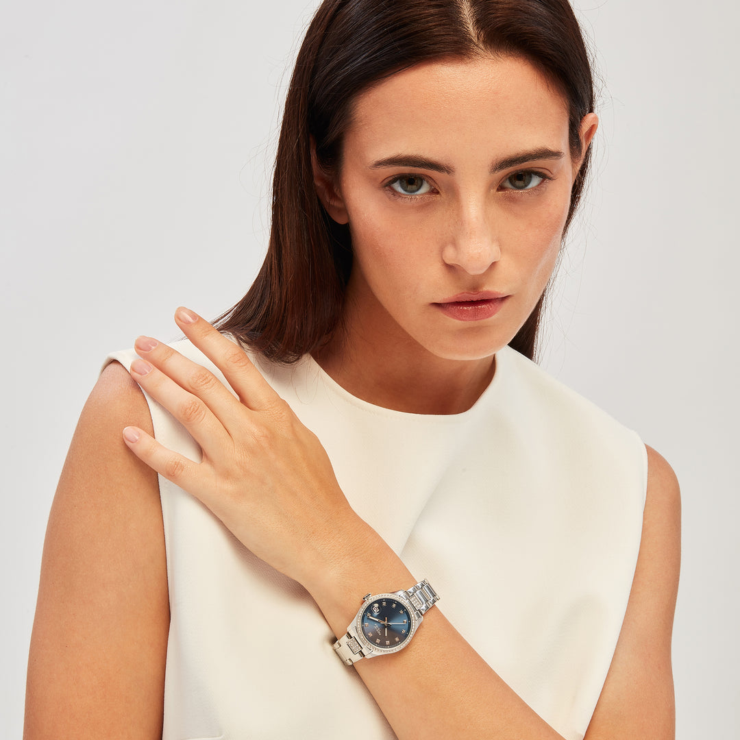 Breil orologio Classic Elegance 32mm blu quarzo acciaio EW0723