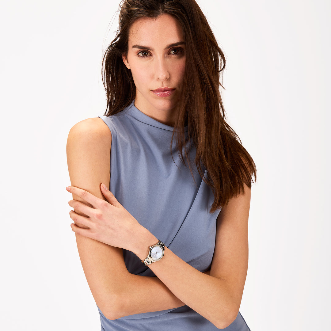 Breil orologio Abby 32mm blu quarzo acciaio EW0753