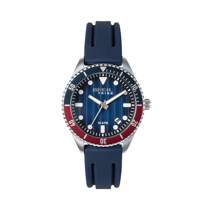 Breil orologio Overhand 39mm blu quarzo acciaio EW0762