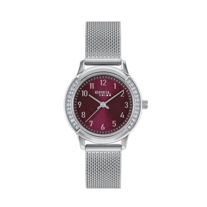 Breil orologio Eye To Eye 30mm bordeaux quarzo acciaio EW0804