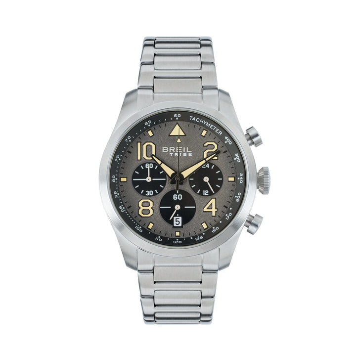 Breil orologio Recon Chrono 42mm grigio quarzo acciaio EW0839